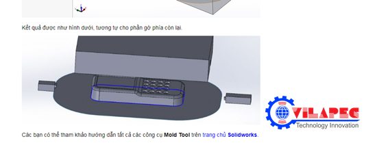Hướng dẫn sử dụng Mold Tool trên Solidworks