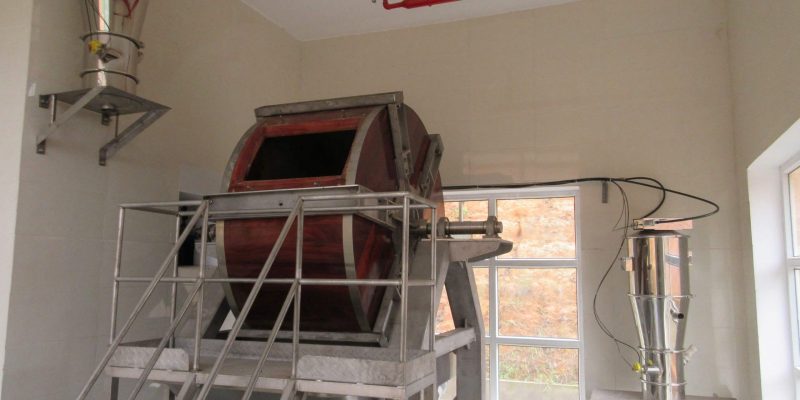 dự án thiết bị quay trộn vật liệu do vilapec thực hiện 1