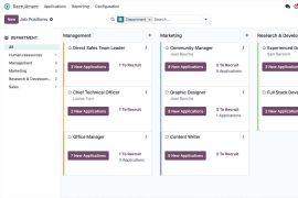 phần mềm quản lý nhân sự odoo