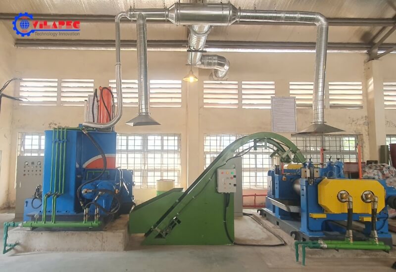 Hệ thống chế tạo phôi cao su hệ thống chế tạo phôi cao su 2